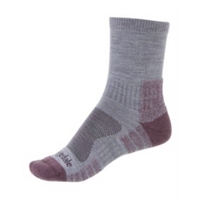 Womens Woolfusion Trail Light Sock - Heather