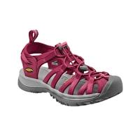 womens whisper sandal beet red and honeysuckle