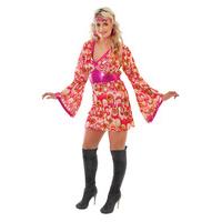 womens flower power dress