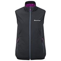 womens glacier vest black