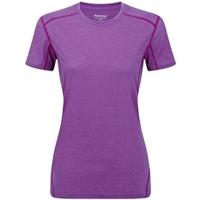 womens primino 140 ss crew tee dahlia