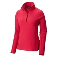 Womens Microchill Zip T Fleece - Bright Rose