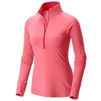 womens butterlicious half zip fleece paradise pink