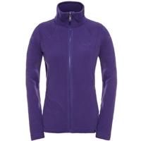 Womens 100 New Glacier Full Zip Fleece - Garnet Purple