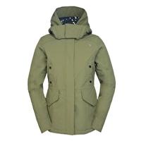 womens farrah jacket burnt olive green