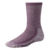 womens hiking medium crew sock dark cassis