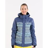 womens peridot jacket grey aop