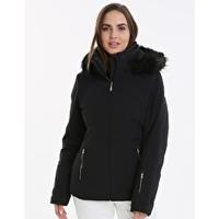 Womens Posh Faux Fur Jacket - Black