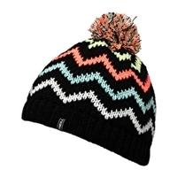 womens ziggy beanie black out