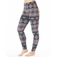 Womens Fleecewear Leggings - Cool Fairisle