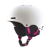 Womens Greta Helmet - White and Pink