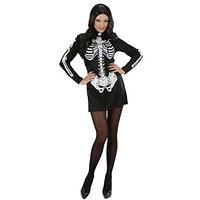 Womens Medium Skeleton Girl Costume
