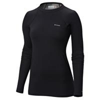 Womens Midweight Stretch Long Sleeve Top - Black