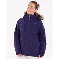 womens baker jacket garnet purple