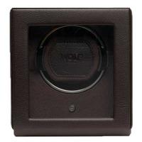 wolf cub brown watch winder with cover 461106