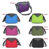 Women Nylon Crossbody Bag Zipper Adjustable Strap Pockets Casual Bag Travel Outdoor Shoulder Bag