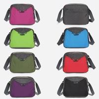 Women Nylon Crossbody Bag Zipper Adjustable Strap Pockets Casual Bag Travel Outdoor Shoulder Bag