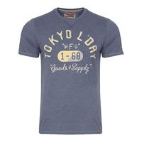 Woodcroft T-Shirt in Vintage Indigo - Tokyo Laundry