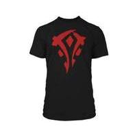 World Of Warcraft Mists Of Pandaria - Horde Small T-shirt Black (ge1295s)