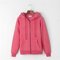womens petite casualdaily active hoodie solid oversized peter pan coll ...