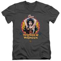 Wonder Woman - Powerful Woman V-Neck