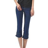 Women\'s Blue/Black Jeans Pants , Bodycon/Casual