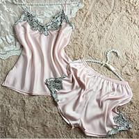 Women Polyester / Rayon Pajama