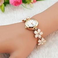 womens watch flower bracelet alloy band cool watches strap watch uniqu ...