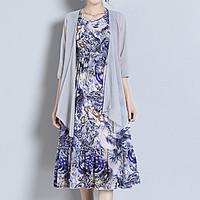 womens boho going out casualdaily work simple street chic chinoiserie  ...