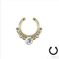 Women\'s Body Jewelry Nose Rings/Nose Stud/Nose Piercing Nose Piercing Rhinestone Simulated Diamond Alloy Unique Design Fashion Jewelry