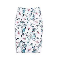 womens plus size bodycon floral skirts casualdaily work vintage street ...