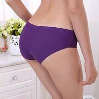 womens sexy ice silk seamless boy shorts briefs ultra sexy panties