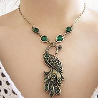 womens pendant necklaces alloy peacock fashion bohemian jewelry party  ...