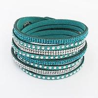 womens bangles wrap bracelet leather bracelet tennis bracelet basic fr ...