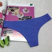 womens sexy ice silk seamless panties g strings thongs underwear t bac ...