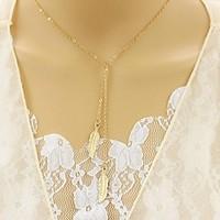womens layered necklaces diamond leaf alloy unique design euramerican  ...