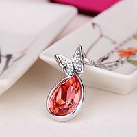 Women\'s Pendant Necklaces Jewelry Jewelry Crystal Alloy Unique Design Euramerican Fashion Jewelry 147 Party Other Evening Party