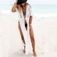 womens halter cover up floral lace white