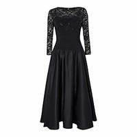 womens plus size casualdaily party sexy simple slim lace sheath dressp ...