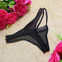 Women Solid G-strings Thongs Panties / Ultra Sexy PantiesLace