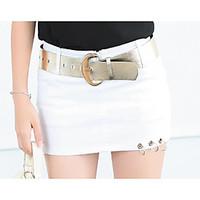 womens going out mini skirts a line solid summer