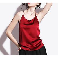 womens party club holiday sexy vintage summer tank top solid strap sle ...