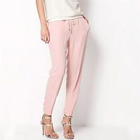 Women Solid Color Legging, Chiffon Thin