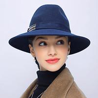 Women Wool Bucket Hat, Vintage / Casual Spring / Fall / Winter