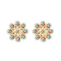 Women\'s Earrings Jewelry Euramerican Fashion Personalized Rhinestone Alloy Jewelry Jewelry For Wedding Party Anniversary 1 Pair