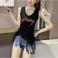 womens casualdaily simple spring fall t shirt print round neck sleevel ...