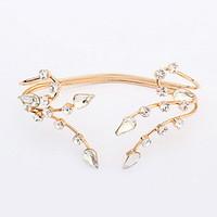 womens cuff bracelet jewelry fashion rhinestone alloy irregular jewelr ...