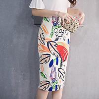 womens bodycon print skirts going out club sexy street chic high rise  ...