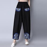 womens wide leg wide leg chinos pants going out beach holiday vintage  ...