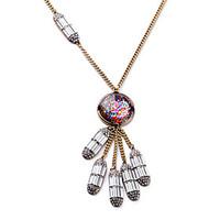 Women\'s Pendant Necklaces Geometric Chrome Unique Design Personalized Rainbow Jewelry For Housewarming Congratulations Casual 1pc